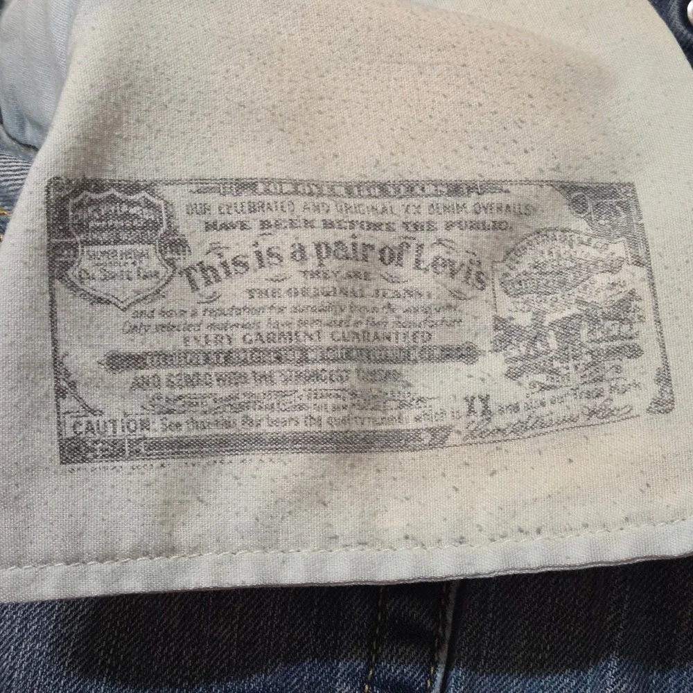 VTG Levi's 501 Original Y2K Jeans Men 40x30 Blue Denim Button Fly Straight Leg